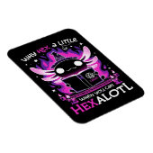 Magnet Flexible Heure de Sortie Axolotl - Salamandre (Côté Droit)