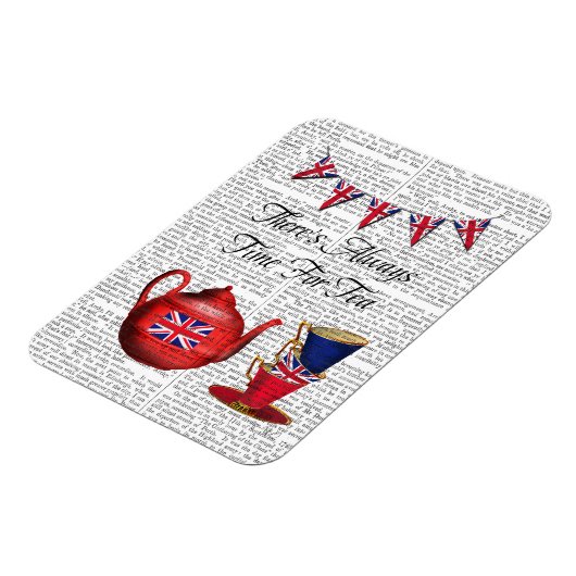 Magnet Flexible Heure Du Thé 2 (Côté Gauche)