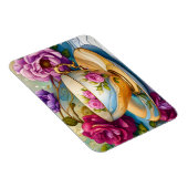 Magnet Flexible Heure du thé - Art de tasse à thé  (Côté Droit)