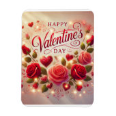 Magnet Flexible Heureuse Sainte-Valentin (Vertical)