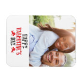 Magnet Flexible Heureuse Sainte-Valentin photo (Horizontal)