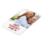 Magnet Flexible Heureuse Sainte-Valentin photo (Côté Gauche)