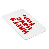 Magnet Flexible Heureux de s'amuser (Côté Droit)