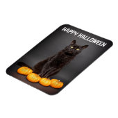 Magnet Flexible Heureux Halloween pour tous Chats Noirs avec Citro (Côté Gauche)