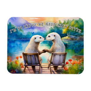 Magnet Flexible Heureux que nous ayons chaque Otter