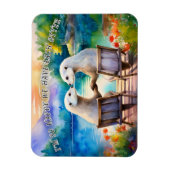 Magnet Flexible Heureux que nous ayons chaque Otter (Vertical)