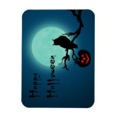 Magnet Flexible Hialloween Night Citrouille Owl (Vertical)