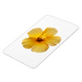 Magnet Flexible Hibiscus jaune Fleurs tropicales Florales (Côté Gauche)