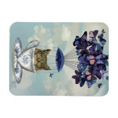 Magnet Flexible Hibou dans Teacup 2 (Horizontal)