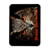 Magnet Flexible Hibou d'Halloween (Vertical)