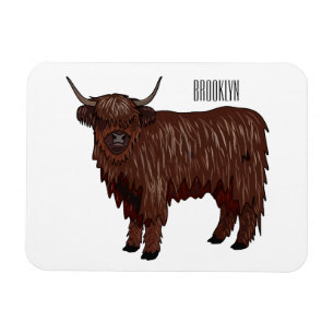 Magnet Flexible Highland cow