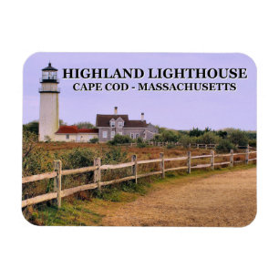 Magnet Flexible Highland Lighthouse, cape Cod, Massachusetts