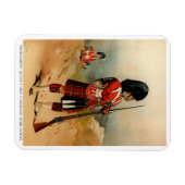 Magnet Flexible Highlanders du Queens Cameroun (Horizontal)