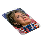 Magnet Flexible Hillary Clinton 2016 (Côté Droit)
