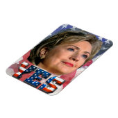 Magnet Flexible Hillary Clinton 2016 (Côté Gauche)