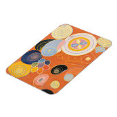 Magnet Flexible Hilma Af Klint, Le Dix Plus Grand No3, Art Abstrai (Côté Gauche)