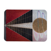 Magnet Flexible Hilma Af Klint, Retable n° 2, Art Abstrait (Horizontal)
