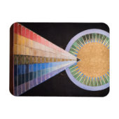 Magnet Flexible Hilma Af Klint, Retable No.1, Art Abstrait (Horizontal)