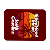 Magnet Flexible Hilton Head Island Caroline du Sud (Horizontal)