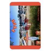 Magnet Flexible Hilton Head Island Sea Pines Marina Fall Scareck (Vertical)