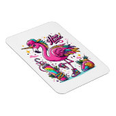 Magnet Flexible Hiphop Flamant rose (Côté Droit)