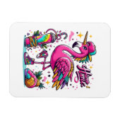 Magnet Flexible Hiphop Flamant rose (Horizontal)