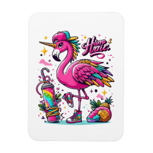 Magnet Flexible Hiphop Flamant rose