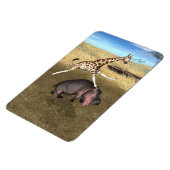 Magnet Flexible Hippo rodéo (Côté Gauche)