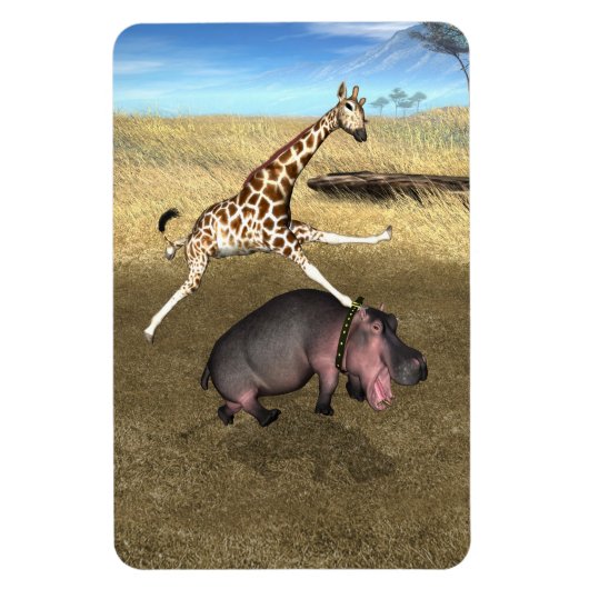 Magnet Flexible Hippo rodéo (Vertical)
