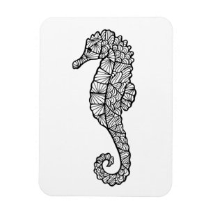 Magnet Flexible Hippocampe inspiré
