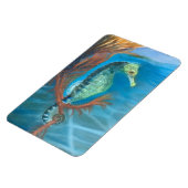Magnet Flexible Hippocampe parmi les algues (Côté Gauche)