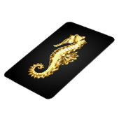 Magnet Flexible Hippocampe Polygonal Or (Côté Gauche)