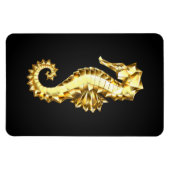 Magnet Flexible Hippocampe Polygonal Or (Horizontal)