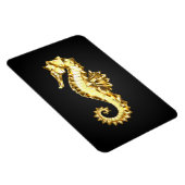 Magnet Flexible Hippocampe Polygonal Or (Côté Droit)