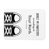 Magnet Flexible Hipster Baskets noirs avec écriture (Horizontal)