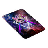 Magnet Flexible Hipster galaxy cat (Côté Droit)