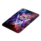 Magnet Flexible Hipster galaxy cat (Côté Gauche)
