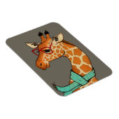 Magnet Flexible Hipster Giraffe (Côté Droit)