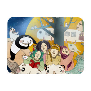 Magnet Flexible Histoire 2013 de temps de lit