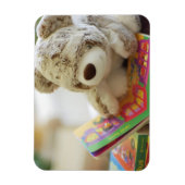 Magnet Flexible Histoire Heure Teddy Bear (Vertical)