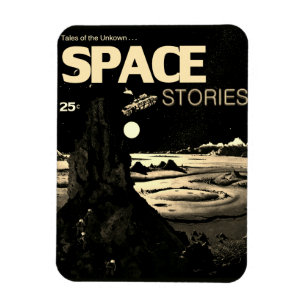 Magnet Flexible Histoires spatiales des années 1960