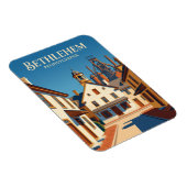 Magnet Flexible Historic Bethlehem USA (Côté Droit)