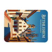 Magnet Flexible Historic Bethlehem USA (Horizontal)