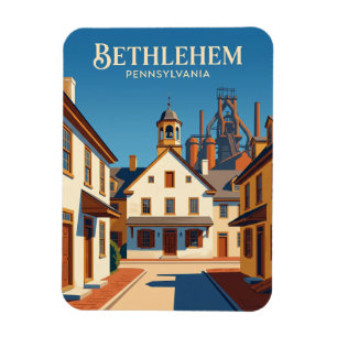 Magnet Flexible Historic Bethlehem USA