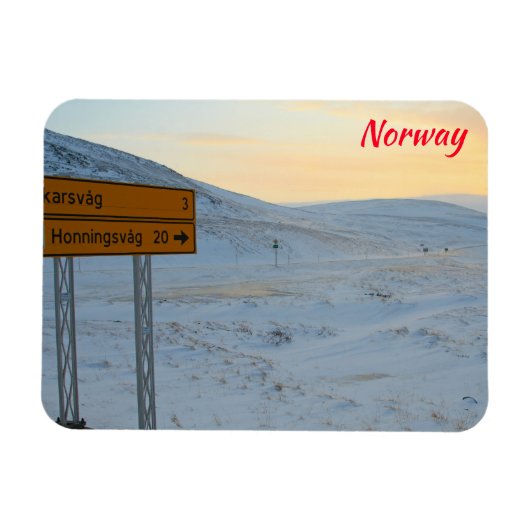 Magnet Flexible hiver norvégien (Horizontal)