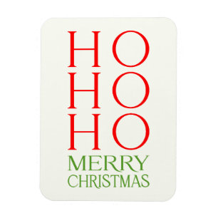 Magnet Flexible Ho Ho Ho Joyeux Noël