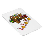 Magnet Flexible Ho Ho Ho Nounours (Côté Droit)