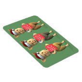 Magnet Flexible Ho Ho Ho Piglets (Côté Droit)