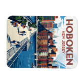 Magnet Flexible Hoboken New Jersey (Horizontal)