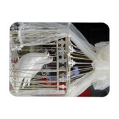 Magnet Flexible Hochzeits Tauben warten auf das Brautcouple (Horizontal)